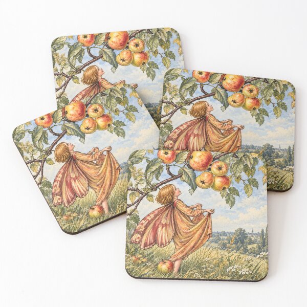 Item preview, Flower Fairy Wall Art, Crab-Apple Fairy Print, Vintage Botanical Art by Cicely Mary Barker designed and sold by RickE.