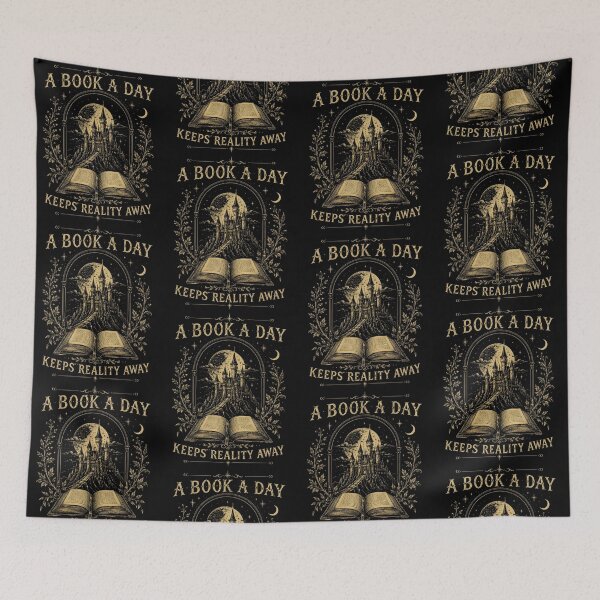 Item preview, A Book A Day Fantasy Castle Literary Reader designed and sold by cerima.