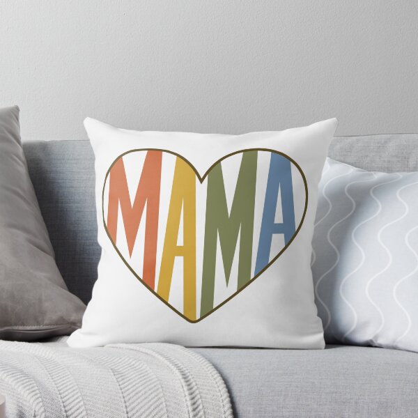 Item preview, Modern Colourful Mama Heart Outline designed and sold by ArthousePromos.