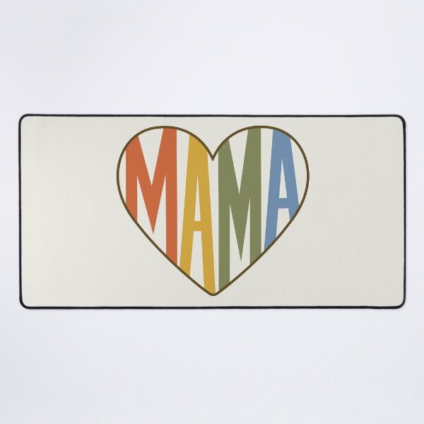 Item preview, Modern Colourful Mama Heart Outline designed and sold by ArthousePromos.