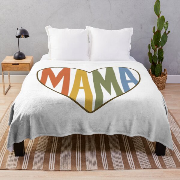 Item preview, Modern Colourful Mama Heart Outline designed and sold by ArthousePromos.