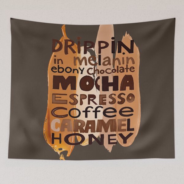 Item preview, Drippin in Melanin design Afro Women Funny Letter Black Queen Graphic designed and sold by Colorfulman.