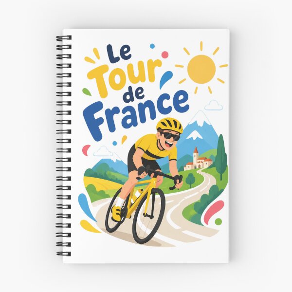 Item preview,  Le Tour De France Gift Print Cycling Merch – T‑shirt, Hoodies, Stickers For Cycling Fans designed and sold by StylePrynt.