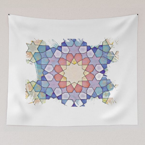 Item preview, Geometric Arabesque Pattern designed and sold by Anas Arts.