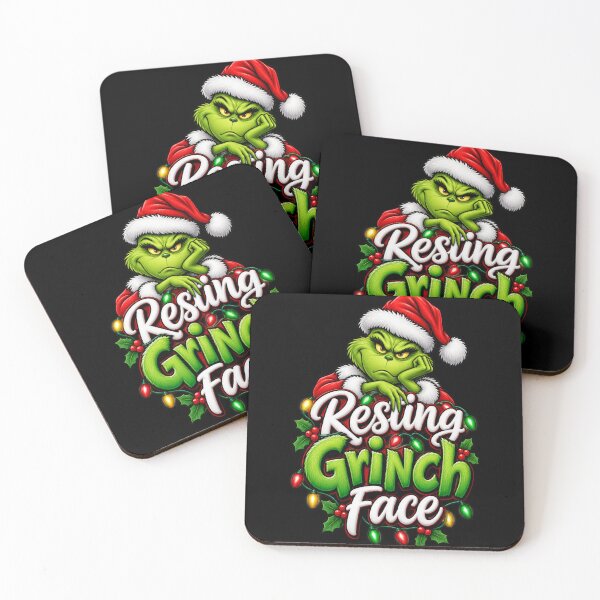 Item preview, Resting Grinch Face designed and sold by RockitBaby.