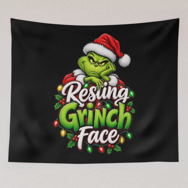 Item preview, Resting Grinch Face designed and sold by RockitBaby.