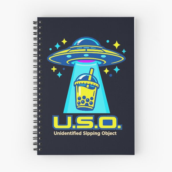Item preview, UFO Boba Tea Unidentified Sipping Object Cute Space Alien designed and sold by KungPowUnicorn.