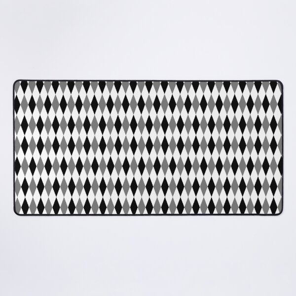 Item preview, Gray Black White Harlequin Diamonds Pattern - Light designed and sold by PatternTitan.