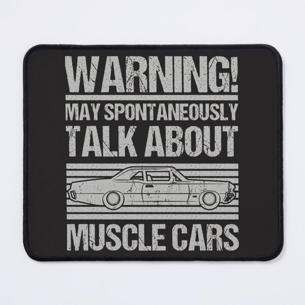 Item preview, Warning May Talk Spontaneously About Muscle Cars - Perfect Gift for Car Enthusiasts designed and sold by navaja.