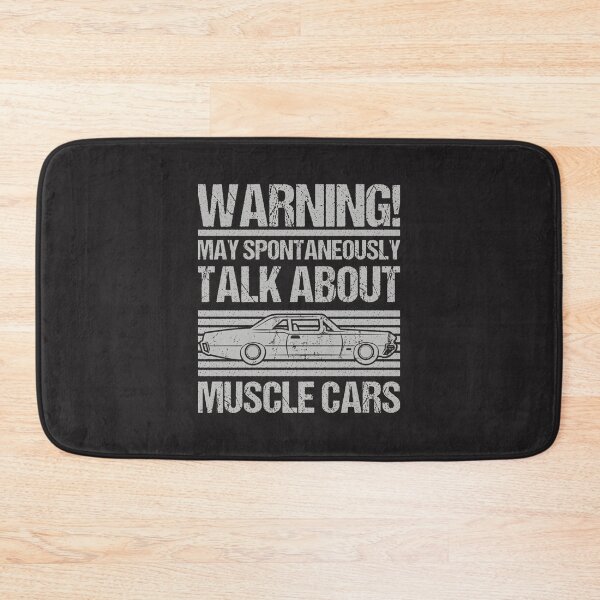 Item preview, Warning May Talk Spontaneously About Muscle Cars - Perfect Gift for Car Enthusiasts designed and sold by navaja.