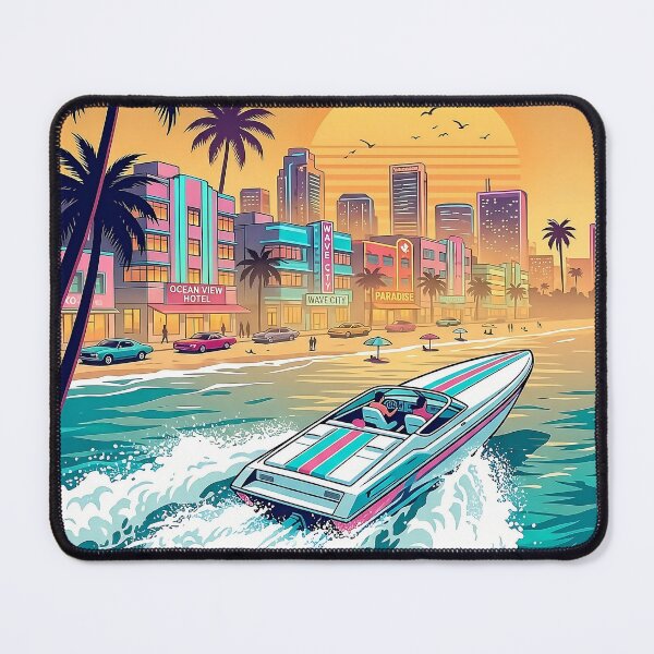 Item preview, Miami Vice City Sunset designed and sold by Fun&Design.