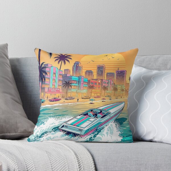 Item preview, Miami Vice City Sunset designed and sold by Fun&Design.