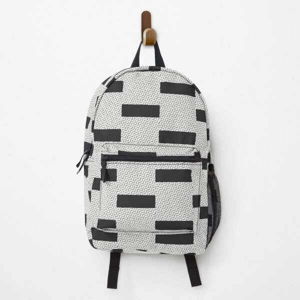 Item preview, Black Zig Zag Lines Pattern Abstract Geometric Design designed and sold by cc2010.