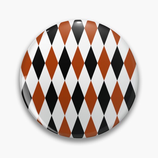 Item preview, Brown Black White Harlequin Diamonds Pattern - Light  designed and sold by PatternTitan.