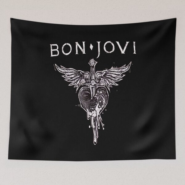 Item preview, BONS JOVIS Wingss Sword Heart Rock Band  designed and sold by ZenobiaKingsley.