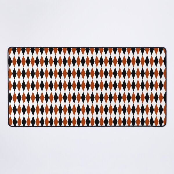 Item preview, Brown Black White Harlequin Diamonds Pattern - Light designed and sold by PatternTitan.