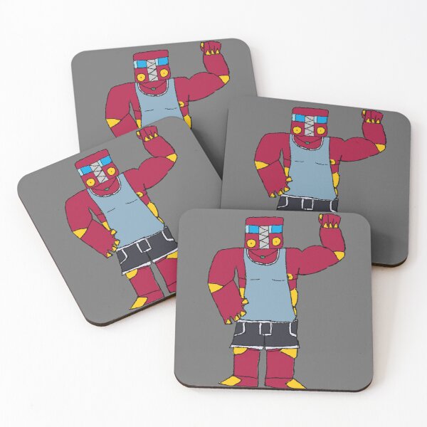 Item preview, Robot musculoso carmesí designed and sold by Crobanaba.