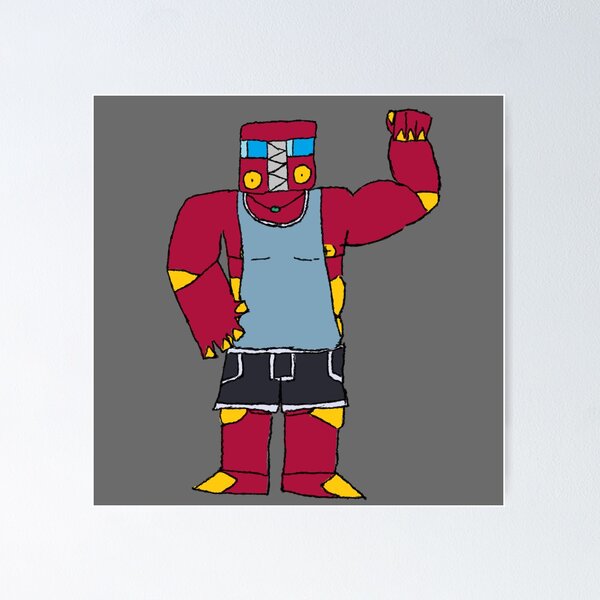 Item preview, Crimson brawn bot designed and sold by Crobanaba.