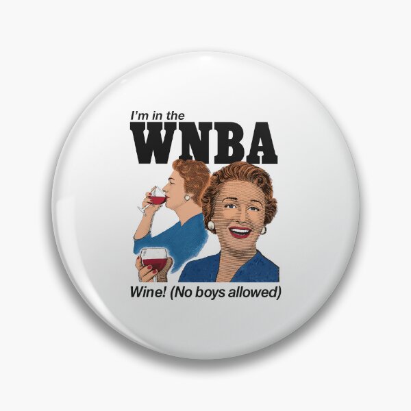 Item preview, I'm in the WNBA Wine Women's Basketball Retro designed and sold by thefirstbroo.