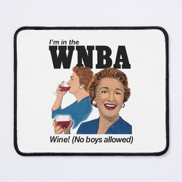 Item preview, I'm in the WNBA Wine Women's Basketball Retro designed and sold by thefirstbroo.