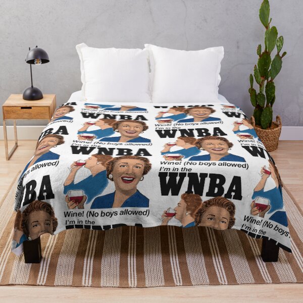 Item preview, I'm in the WNBA Wine Women's Basketball Retro designed and sold by thefirstbroo.