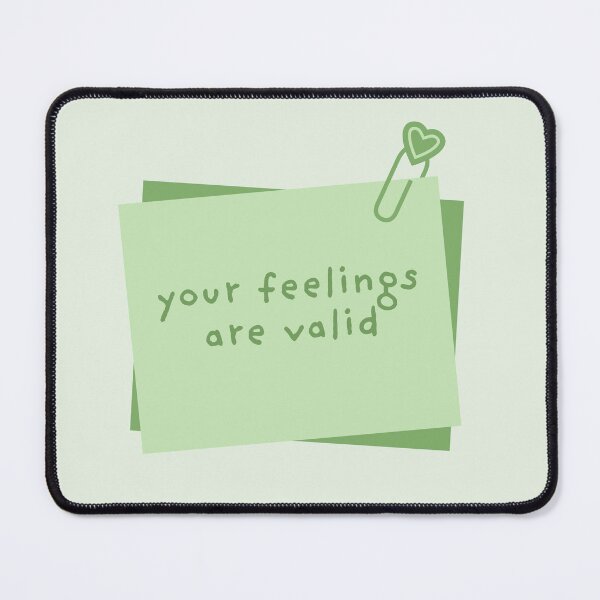 Item preview, Your Feelings Are Valid | Mental Health designed and sold by The Turquoise Brush.