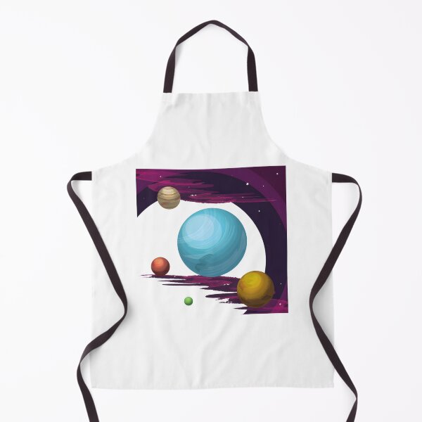 Item preview, Pluto and Baby Pluto Cute Space Illustration Design designed and sold by LukisanHana.