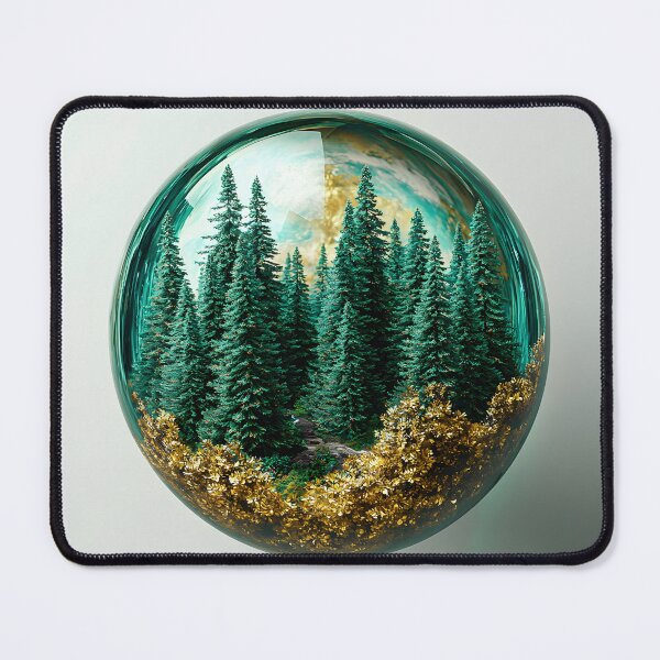 Item preview, Terrarium Glass Globe, 3d Render, Rich Forest designed and sold by Checho30.