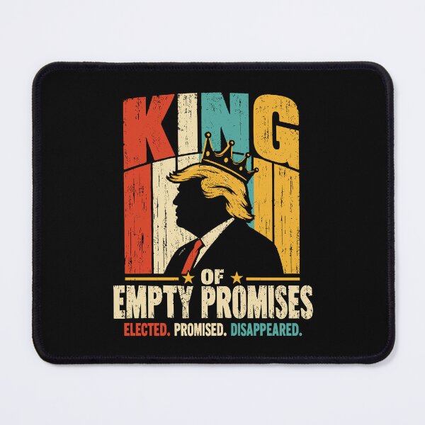 Item preview, King of Empty Promises Political Satire Crown designed and sold by thefirstbroo.