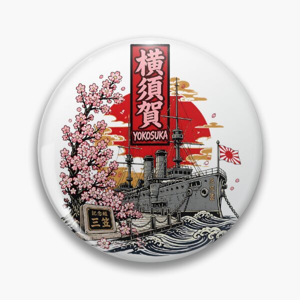 Item preview, Yokosuka Japan Vintage Travel Tourism designed and sold by TravelersGems.