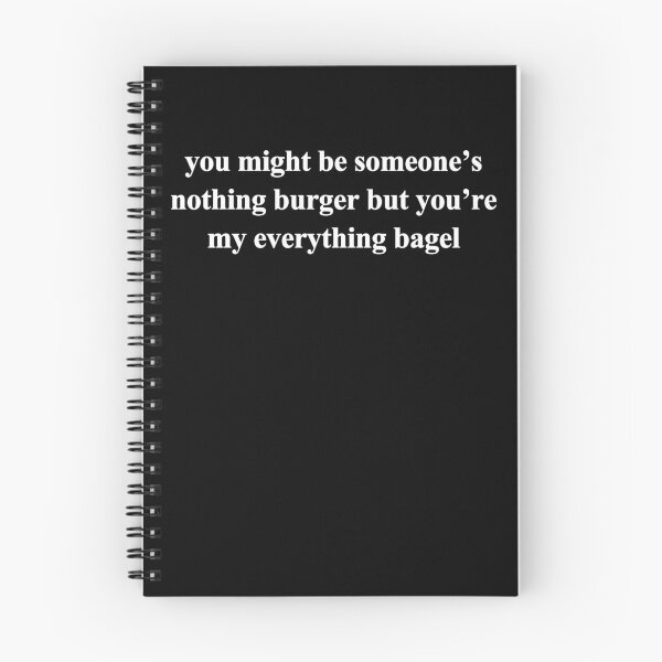 Item preview, Everything Bagel Lover Nothing Burger Food Humor designed and sold by RDGNR.