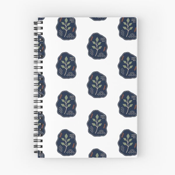 Item preview, Botanical Embroidered Patch – Visible Mending & Nature Style designed and sold by Otakunited.