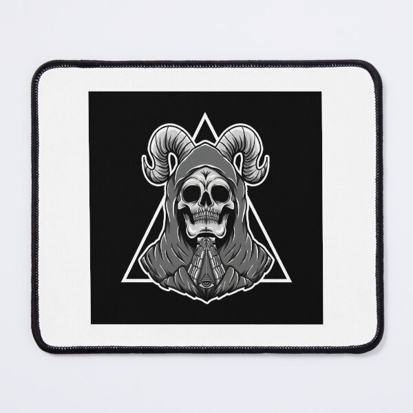 Item preview, Pray Skull Artwork with Religious and Gothic Elements designed and sold by cc2010.