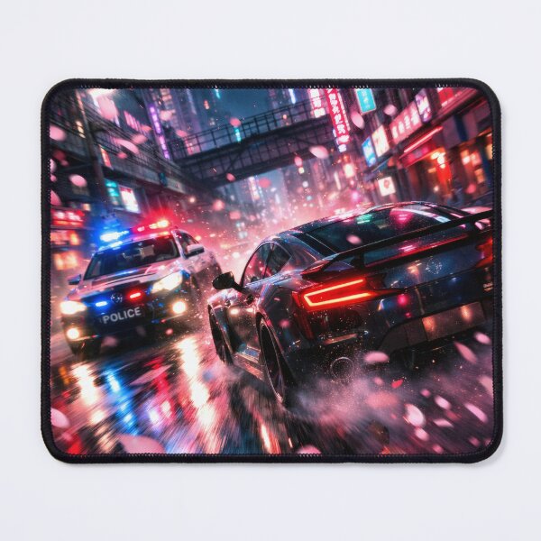 Item preview, Racing Car Poster | High-Speed Automotive Illustration | Retro Futuristic Motorsport Aesthetic & Dynamic Wall Art designed and sold by PaintedPixels01.