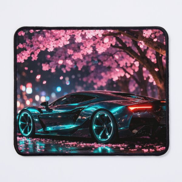 Item preview, Racing Car Poster | High-Speed Automotive Illustration | Retro Futuristic Motorsport Aesthetic & Dynamic Wall Art designed and sold by PaintedPixels01.