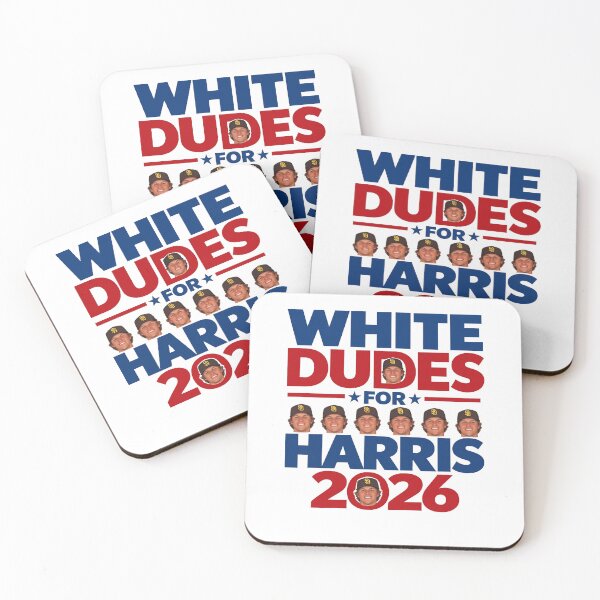 Item preview, White Dudes for Harris 2026 San Diego Padres designed and sold by thefirstbroo.