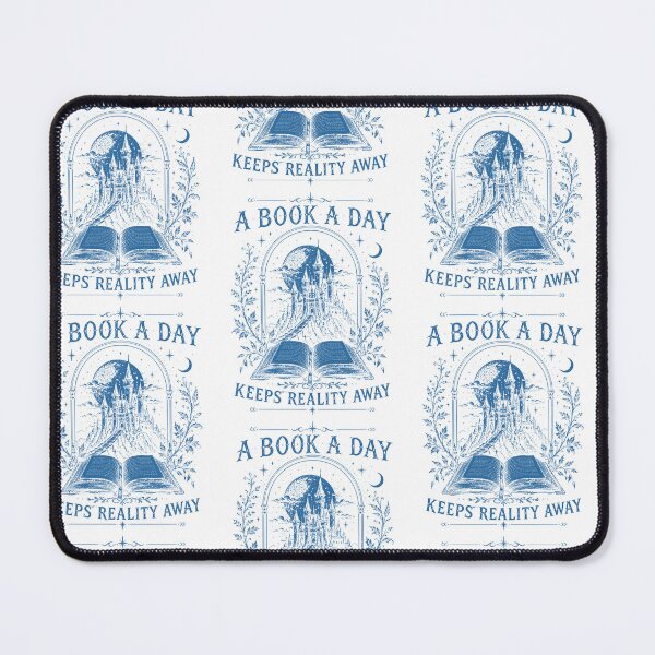 Item preview, A Book A Day Fantasy Reading Castle Quote designed and sold by RDGNR.