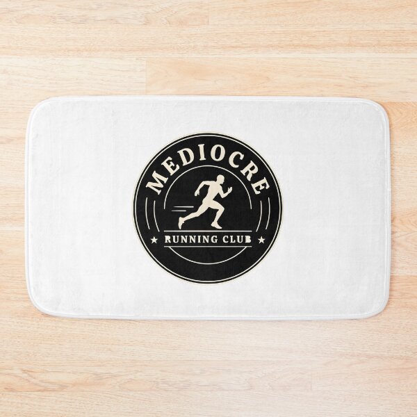 Item preview, Mediocre Running Club Funny Running Retro Runner designed and sold by Redgiant87x.