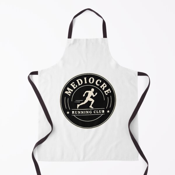 Item preview, Mediocre Running Club Funny Running Retro Runner designed and sold by Redgiant87x.