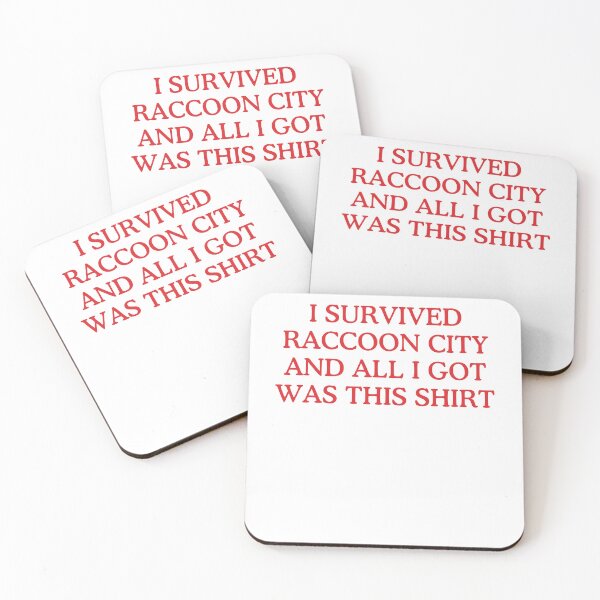 Item preview, I Survived Raccoon City Horror Game Survivor designed and sold by RDGNR.