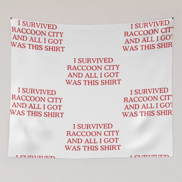 Item preview, I Survived Raccoon City Horror Game Survivor designed and sold by RDGNR.