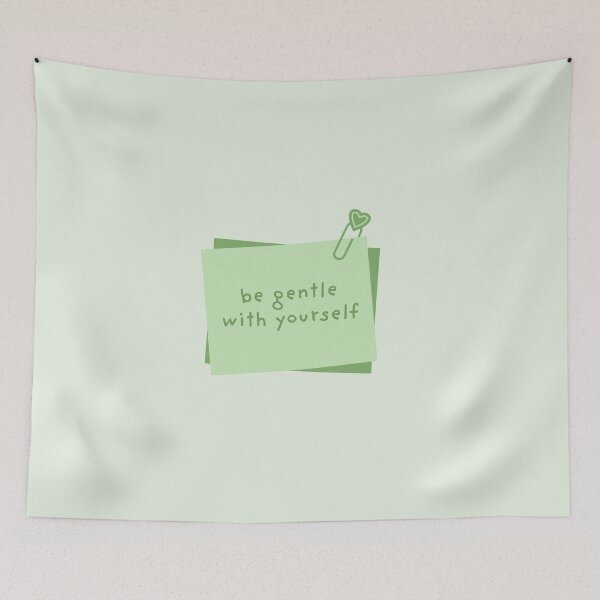 Item preview, Be Gentle With Yourself | Mental Health designed and sold by The Turquoise Brush.