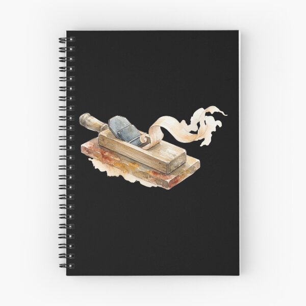 Item preview, Vintage Wood Planer Carpentry Watercolor Art Design designed and sold by bvdesignart.