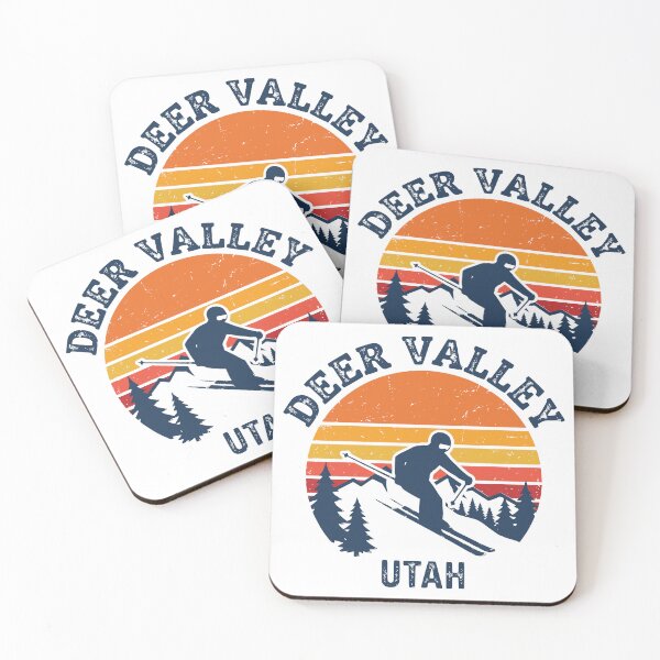 Item preview, Vintage Deer Valley Utah Skier designed and sold by Travelpeak.