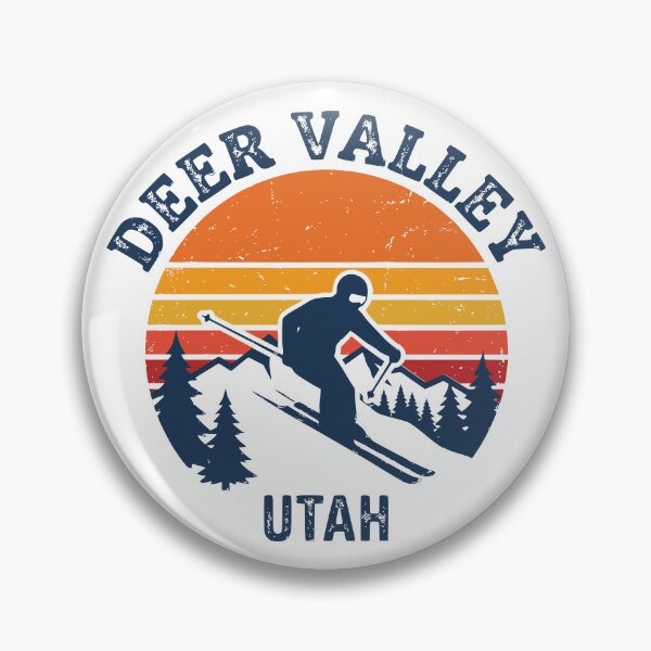 Item preview, Vintage Deer Valley Utah Skier designed and sold by Travelpeak.