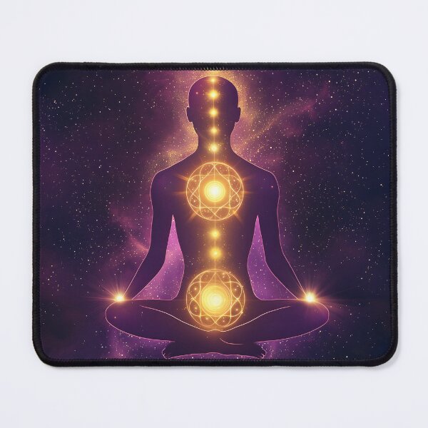 Item preview, Chakra Energy Glowing, 3d Render, Warm Rose designed and sold by Checho30.