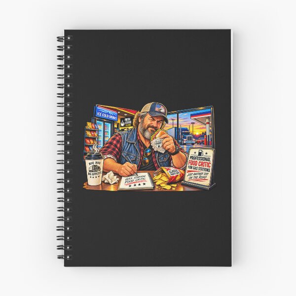 Item preview, Professional Gas Station Food Critic Trucker Gourmet Art designed and sold by NomadForge.