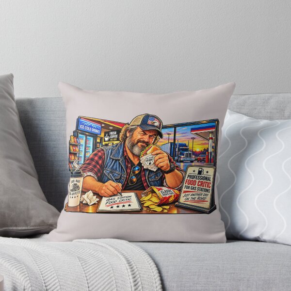 Item preview, Professional Gas Station Food Critic Trucker Gourmet Art designed and sold by NomadForge.