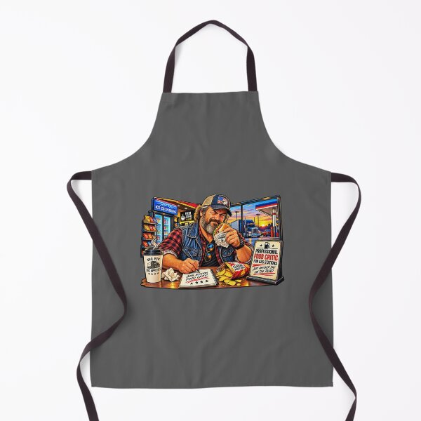 Item preview, Professional Gas Station Food Critic Trucker Gourmet Art designed and sold by NomadForge.
