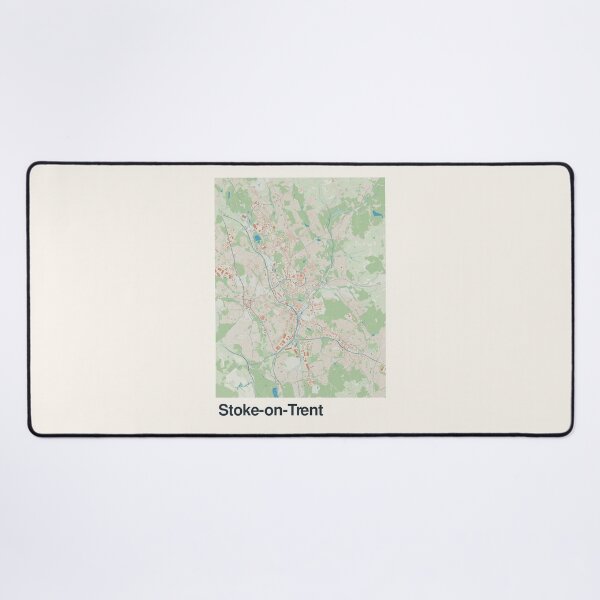 Item preview, Stoke-on-Trent Minimalistic Map Art designed and sold by MapsNerd.